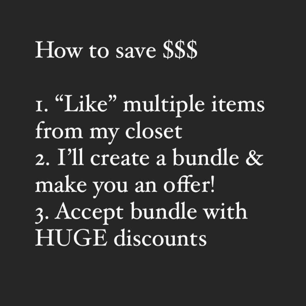 Discounts On Bundles!